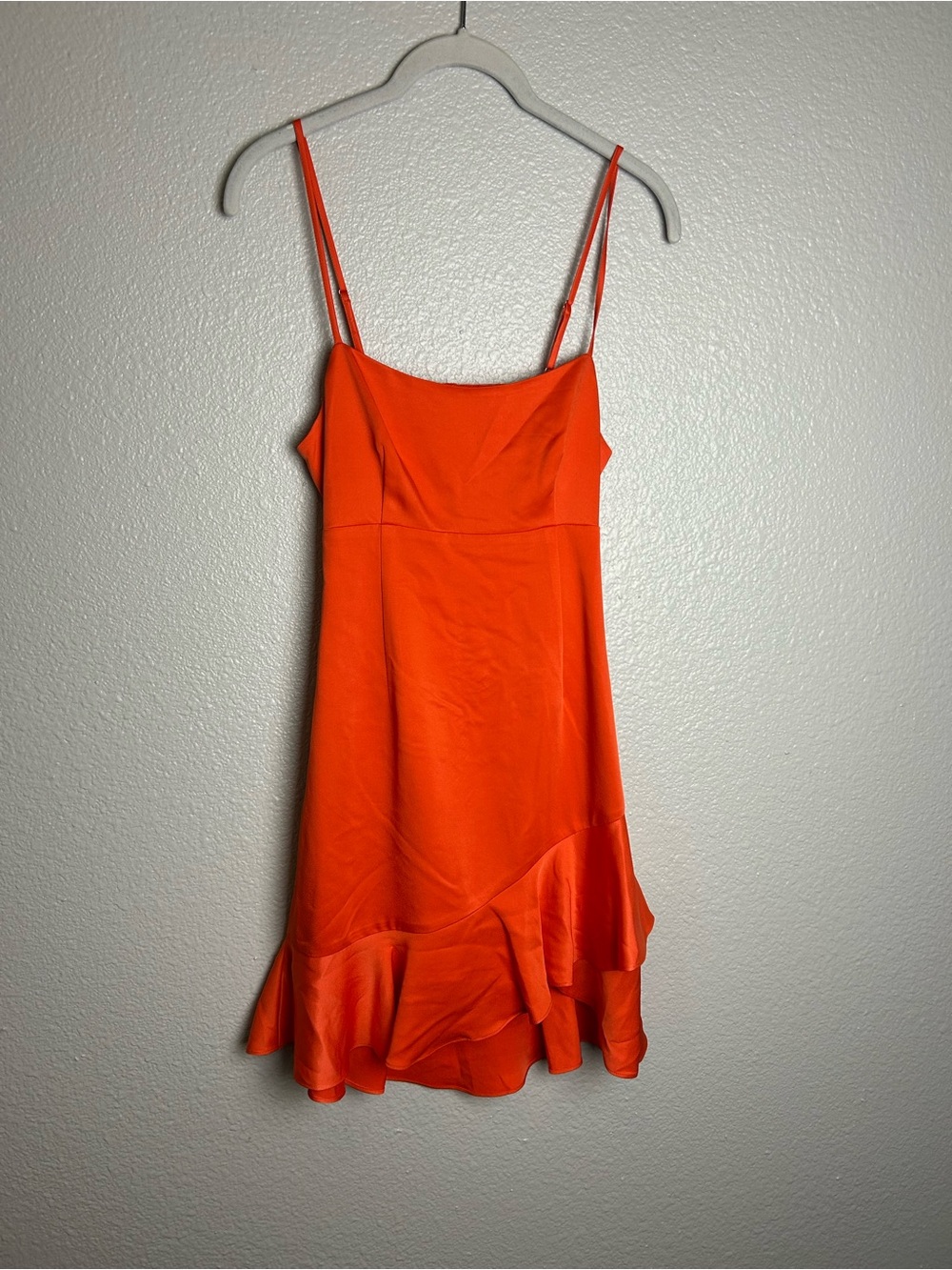 Lovers and friends Sweetie Mini Dress in Bright Orange Size XS sexy old money